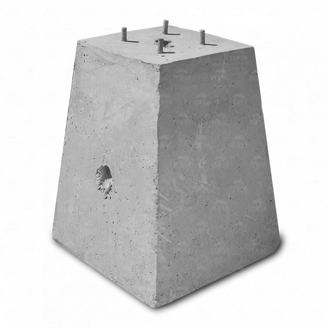 BASE PIRAMIDAL DE CONCRETO